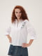 Рубашка белая с вышивкой | 6030765 | фото 2