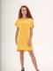 Платье-футболка желтое | 6030831 | фото 4