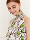 Платье А-силуэта с цветочным принтом | 6033507 | фото 5