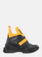 Ботинки черно-желтые | 5841804 | фото 4