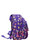 Рюкзак фиолетовый с принтом | 6033846 | фото 2