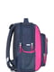 Рюкзак сіро-рожевий із принтом | 6033886 | фото 2