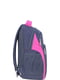 Рюкзак серо-розовый | 6033923 | фото 2