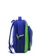 Рюкзак сине-зеленый с принтом | 6033928 | фото 2