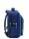 Рюкзак синій з принтом | 6033929 | фото 2