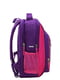 Рюкзак фиолетово-малиновый с принтом | 6033932 | фото 5