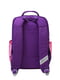 Рюкзак фиолетово-малиновый с принтом | 6033932 | фото 6