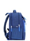 Рюкзак синій з принтом | 6033955 | фото 2