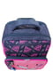 Рюкзак серо-розовый с принтом | 6034114 | фото 4