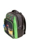 Рюкзак цвета хаки с принтом | 6034115 | фото 5
