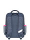 Рюкзак сіро-рожевий із принтом | 6034121 | фото 3