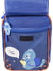 Рюкзак синий с принтом | 6034122 | фото 4