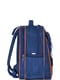 Рюкзак синій з принтом | 6034127 | фото 2