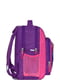 Рюкзак розово-фиолетовый с принтом | 6034128 | фото 2