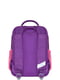 Рюкзак розово-фиолетовый с принтом | 6034128 | фото 3