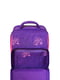 Рюкзак розово-фиолетовый с принтом | 6034128 | фото 4