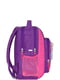 Рюкзак рожево-фіолетовий з принтом | 6034130 | фото 2