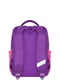 Рюкзак рожево-фіолетовий з принтом | 6034130 | фото 3