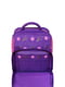 Рюкзак рожево-фіолетовий з принтом | 6034130 | фото 4