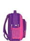 Рюкзак рожево-фіолетовий з принтом | 6034132 | фото 2