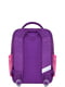 Рюкзак розово-фиолетовый с принтом | 6034132 | фото 3