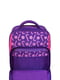 Рюкзак рожево-фіолетовий з принтом | 6034132 | фото 4
