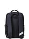 Рюкзак чорно-блакитний із принтом | 6034149 | фото 3