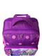 Рюкзак фиолетово-малиновый с принтом | 6034150 | фото 4