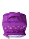 Рюкзак фіолетово-малиновий з принтом | 6034151 | фото 4