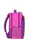 Рюкзак рожево-фіолетовий з принтом | 6034152 | фото 2