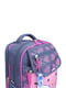 Рюкзак сіро-рожевий із принтом | 6034153 | фото 6