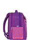 Рюкзак фиолетовый с принтом | 6034160 | фото 2