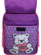 Рюкзак фиолетовый с принтом | 6034160 | фото 4