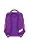 Рюкзак розово-фиолетовый с принтом | 6034174 | фото 3