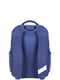 Рюкзак синий с принтом | 6034179 | фото 3
