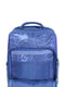 Рюкзак синий с принтом | 6034179 | фото 5