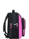 Рюкзак черно-розовый с принтом | 6034217 | фото 2