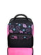 Рюкзак чорно-рожевий із принтом | 6034217 | фото 4