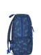 Рюкзак синій з принтом | 6034250 | фото 2