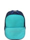 Рюкзак синий с принтом | 6034250 | фото 4