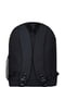 Рюкзак черный с принтом | 6034282 | фото 3