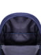 Рюкзак чернильного цвета с принтом | 6034300 | фото 4