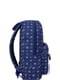 Рюкзак синій з принтом | 6034314 | фото 2