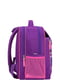 Рюкзак фиолетовый с принтом | 6034467 | фото 2