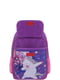 Рюкзак фиолетовый с принтом | 6034467 | фото 4
