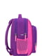 Рюкзак фіолетово-малиновий з принтом | 6034473 | фото 2