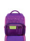 Рюкзак фиолетово-малиновый с принтом | 6034473 | фото 4