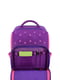 Рюкзак фіолетово-малиновий з принтом | 6034475 | фото 4