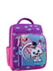 Рюкзак фиолетово-малиновый с принтом | 6034476