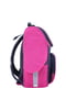 Рюкзак серо-розовый с принтом | 6034482 | фото 2